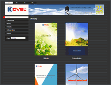 Tablet Screenshot of kovel.sk